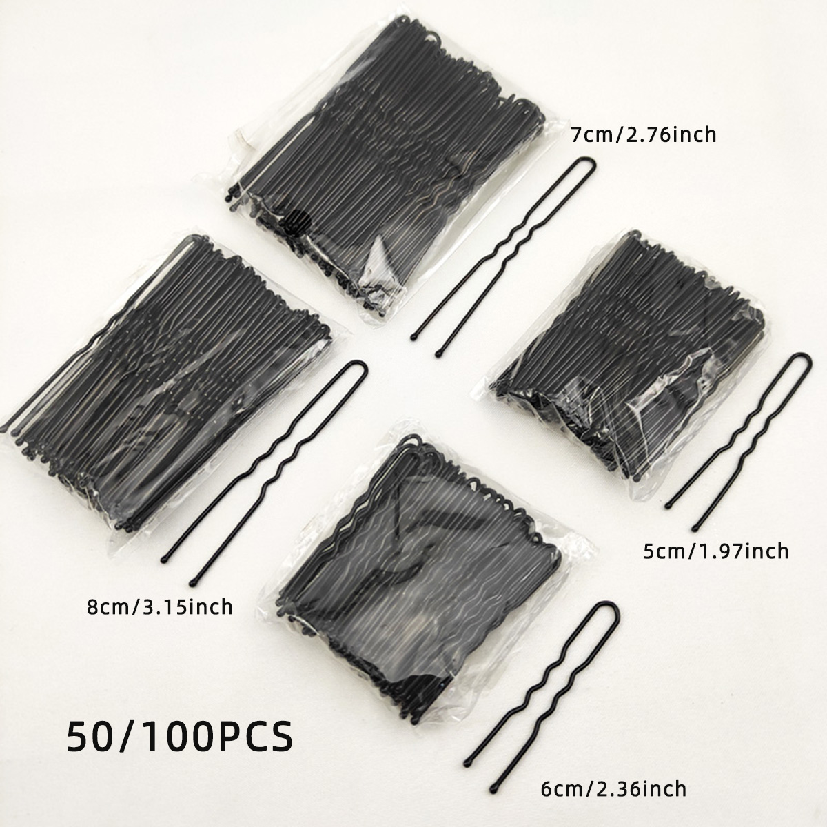 Women Accessories On Sale - 50/100 PCS Women 5/6/7/8 cm Hair