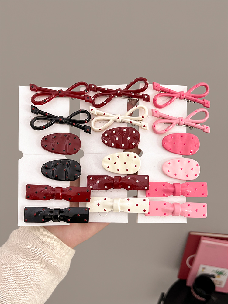 Women Accessories On Sale - Sweet Cool Polka Dot Knot Hair