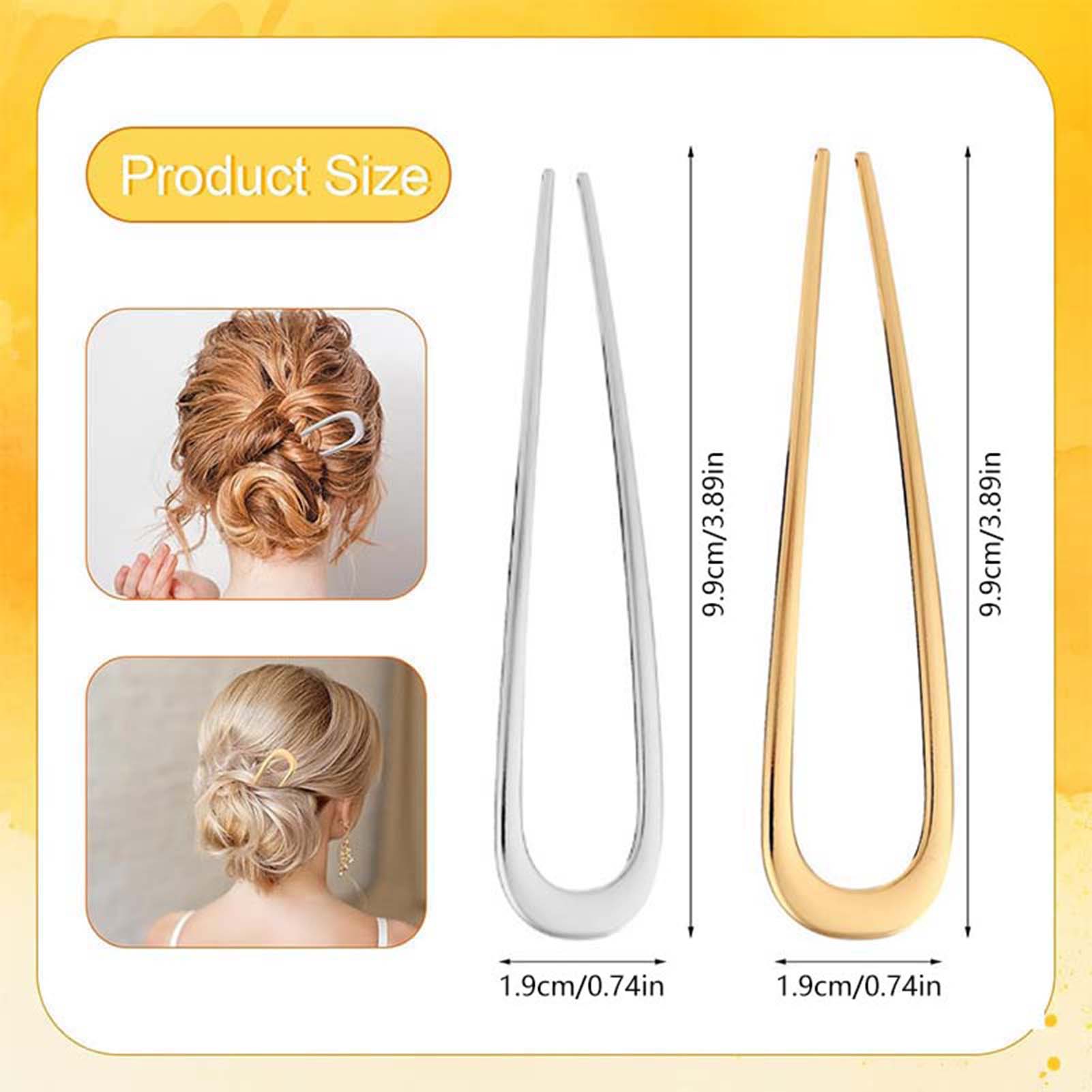 French U Shaped Hair Pins Vint - Women Accessories On Sale recension och pris