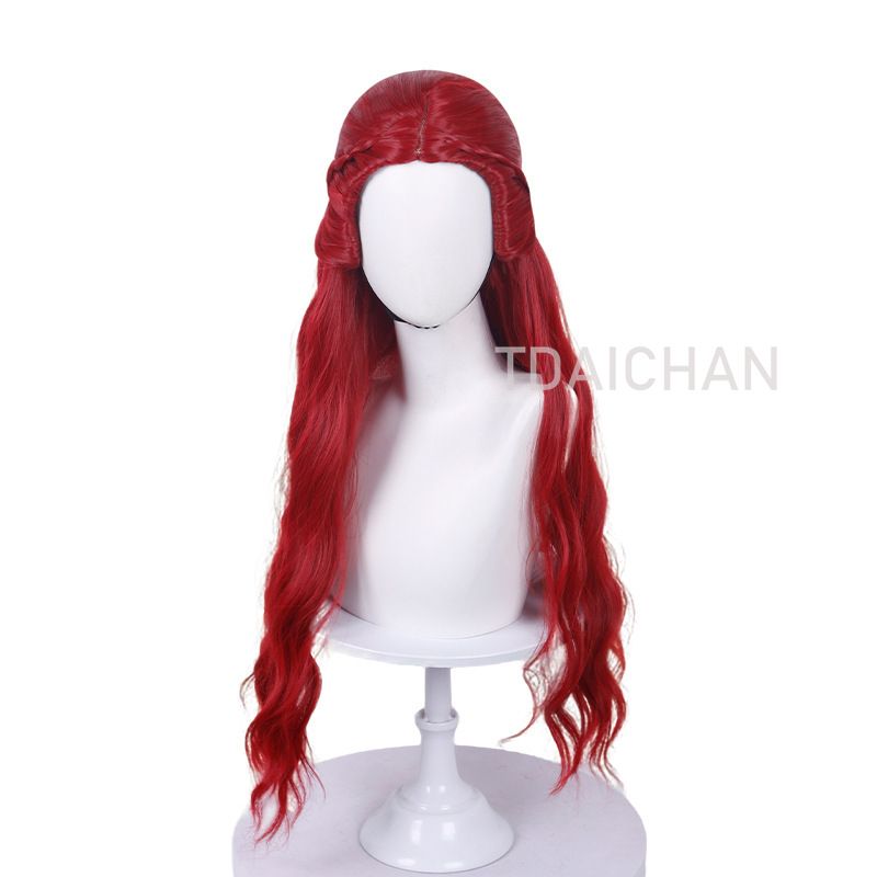 Curly Cosplay Wig Red princess - Women'S Red Accessories recension och pris