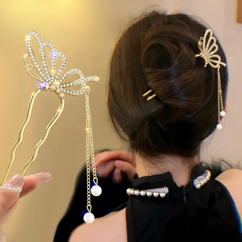 Antique style pearl rhinestone - Women Accessories On Sale recension och pris