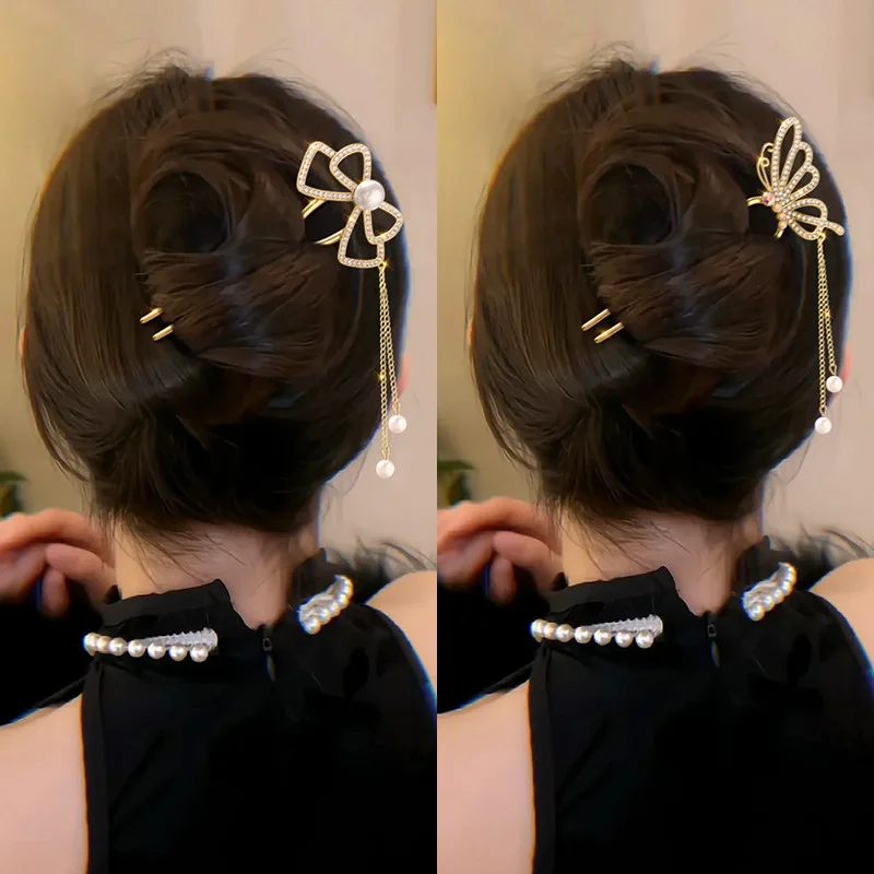 Antique style pearl rhinestone - Women Accessories On Sale recension och pris