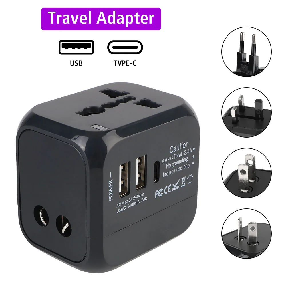 All-in-One Wall Travel Charger - Women Accessories In Uk recension och pris