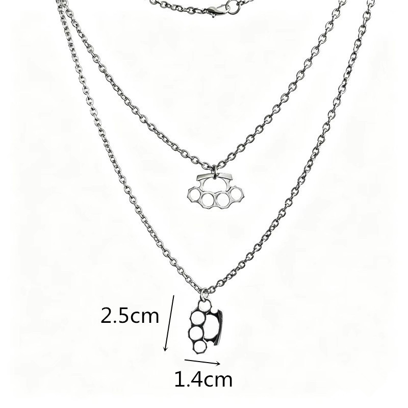 Punk Stainless Steel Women Nec - Women Accessories In English recension och pris
