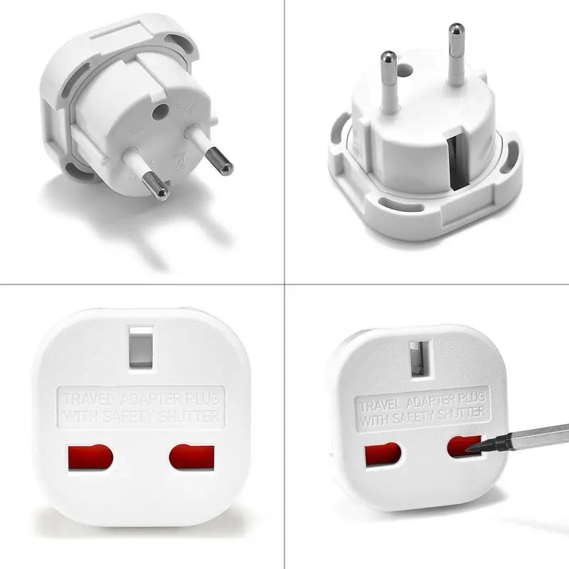 UK To EU Euro Electric Travel  - Women Accessories In Uk recension och pris
