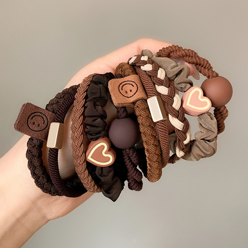 5/10pcs Simple Heart Ball Char - Women Accessories Combo recension och pris