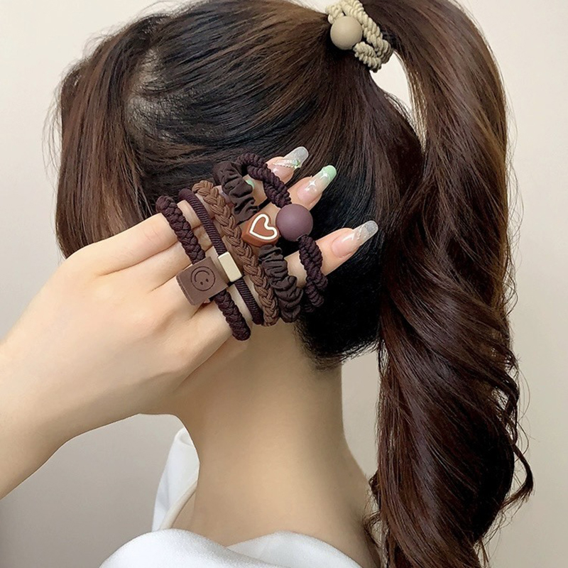 5/10pcs Simple Heart Ball Char - Women Accessories Combo recension och pris