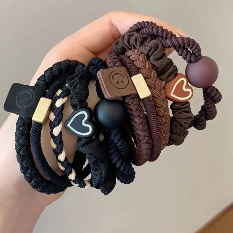 5/10pcs Simple Heart Ball Char - Women Accessories Combo recension och pris