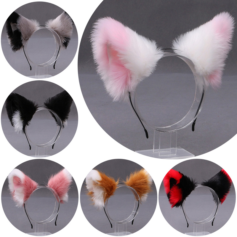 Fluffy Fox Cat Ear Plush Headb - Women Accessories On Sale recension och pris