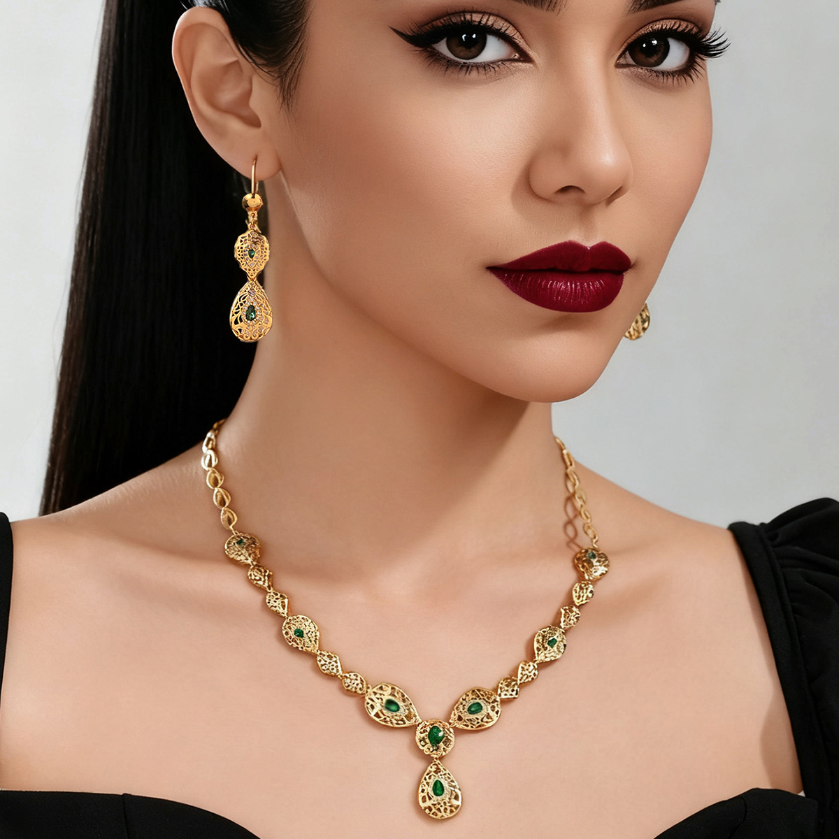 9999 Gold Drip Set - Middle Ea - Women Accessories Dubai recension och pris