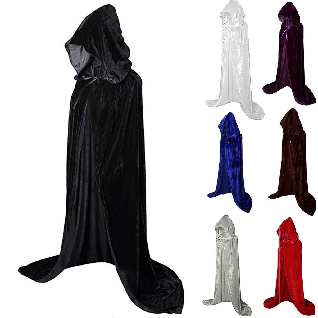 Halloween Cloaks Gothic Hooded - Women'S Vampire Accessories recension och pris