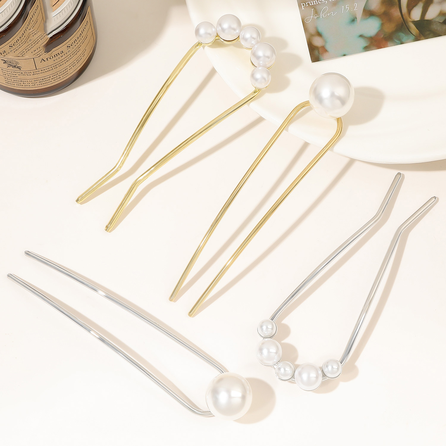 New Metal Vintage U Shape Hair - Women Accessories On Sale recension och pris