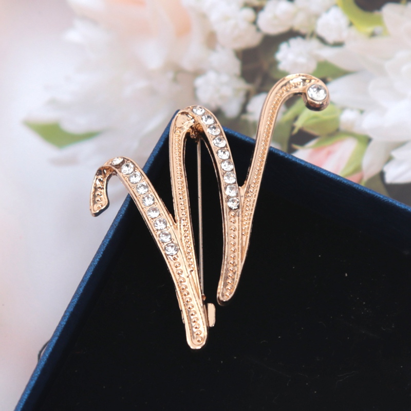 Fashion Women Rhinestone Brooc - Women Accessories In English recension och pris