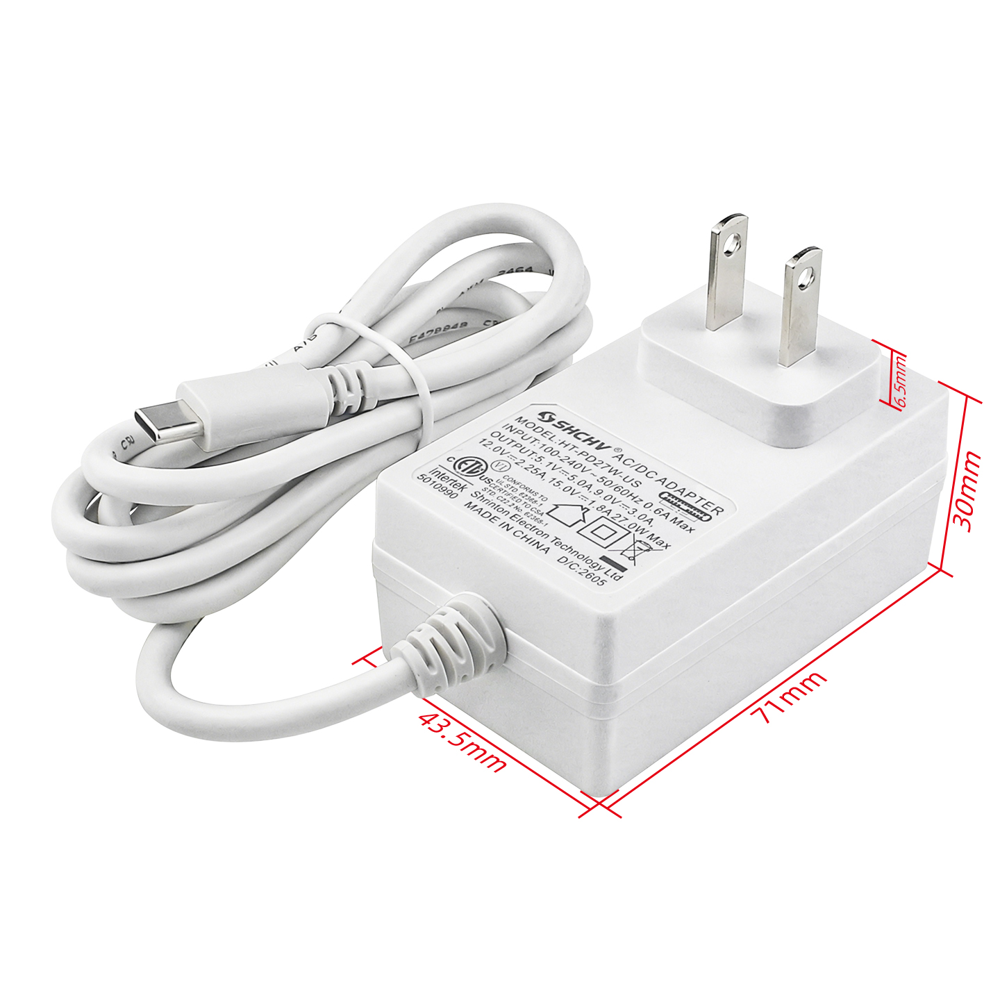 Raspberry Pi 5 5.1V 5A Power S - Women Accessories In Uk recension och pris