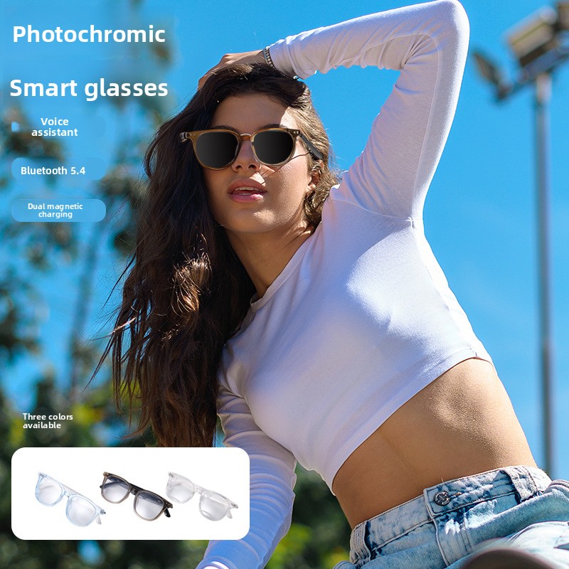 Smart Glasses Bluetooth Music  - Women Accessories In English recension och pris