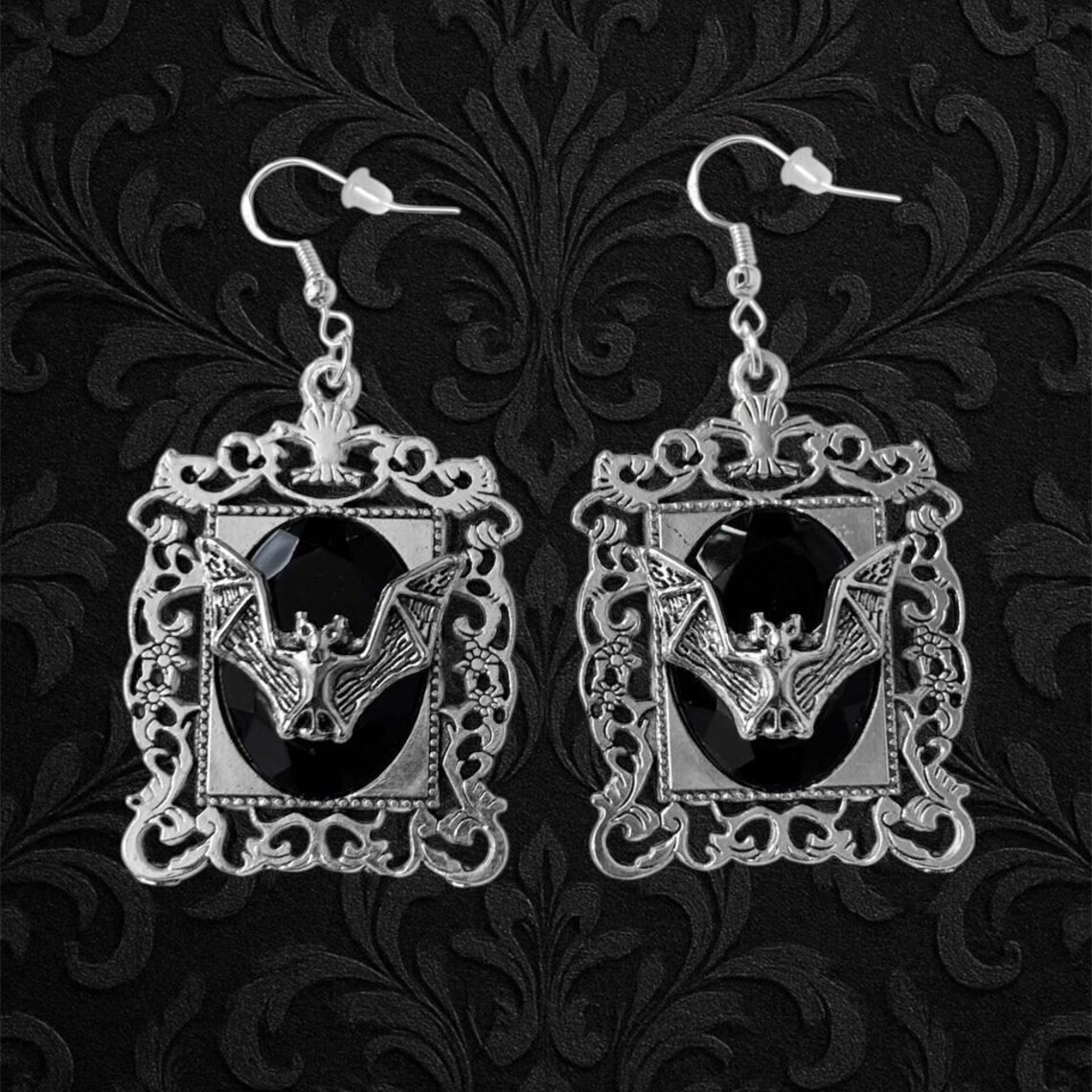 Vampire bat earrings,Gothic je - Women'S Vampire Accessories recension och pris