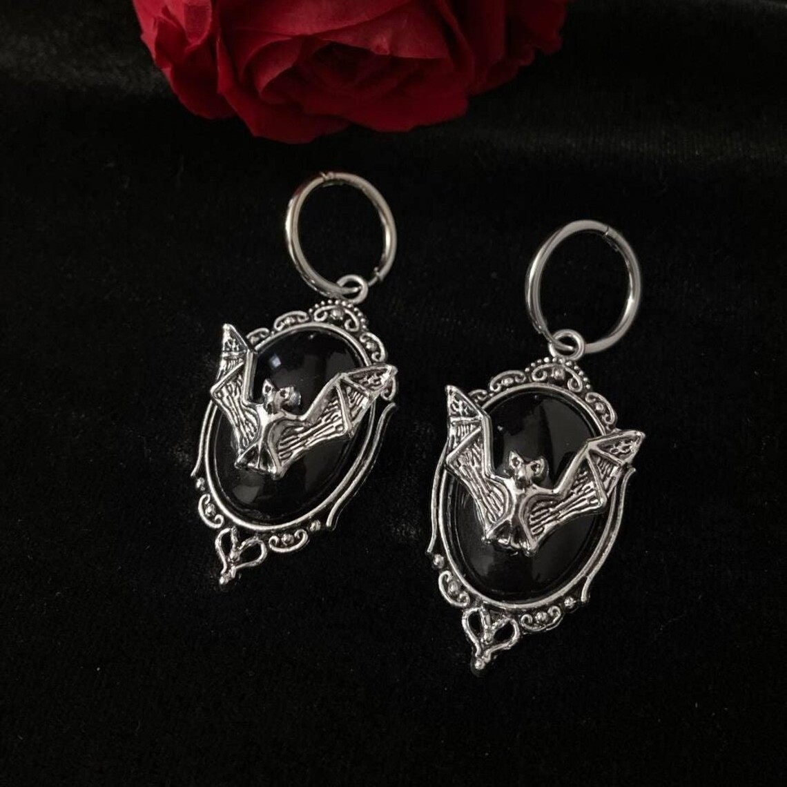 Vampire bat earrings,Gothic je - Women'S Vampire Accessories recension och pris
