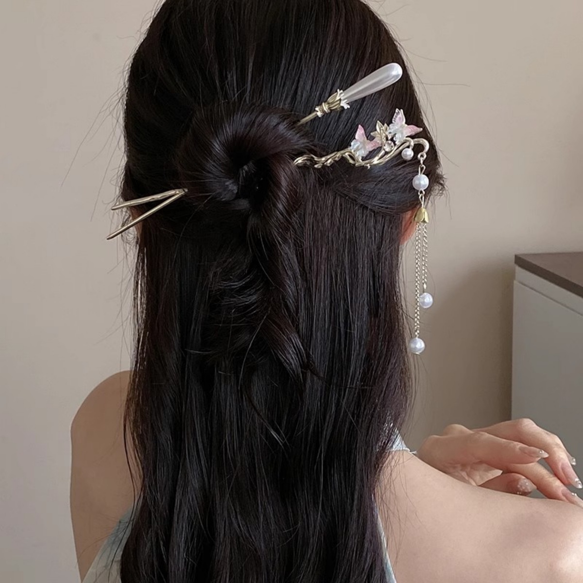 2025 New Flower Hairpin For Wo - Women Accessories On Sale recension och pris