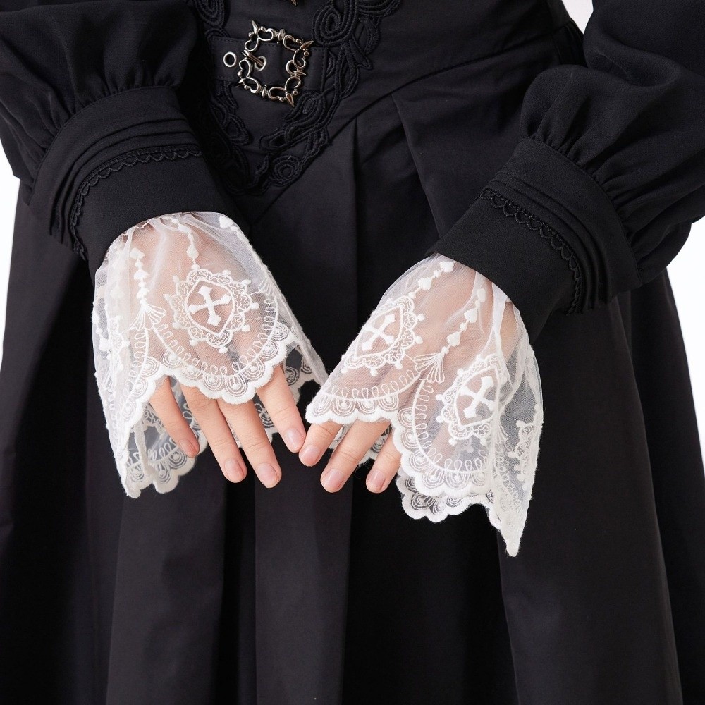 Victorian Style Lace Jabot Col - Women'S Victorian Accessories recension och pris